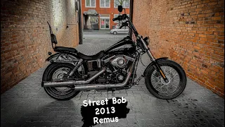 Harley Davidson Dyna Street Bob 2013 ABS Sehr viele Extras Remus