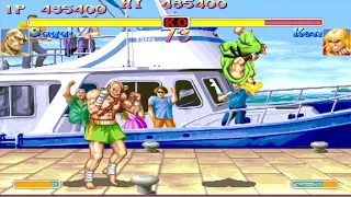 Super Street Fighter II Turbo (Arcade 1CC Hardest Difficulty) - Sagat Playthrough