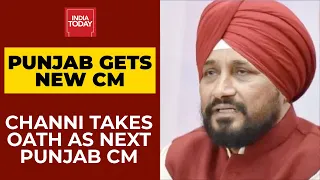 Charanjit Channi Takes Oath As Punjab CM Amid Bitter Turf War In Congress Ahead Of Polls