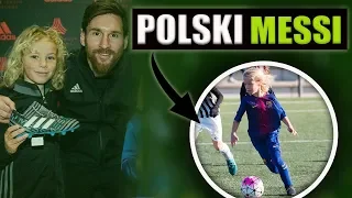 NOWY POLSKI MESSI CZARUJE w szkółce piłkarskiej Barcelony! WIELKA NADZIEJA