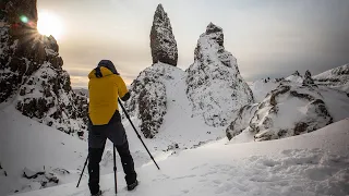 Landscape Photography | Isle of Skye | Old Man of Storr in winter