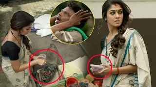 Nayanthara Successfully Finishes Launderer for Cheating Her | Vasuki Kannada Movie Scenes