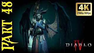 DIABLO 4 NECROMANCER Gameplay Part 48 FULL GAME Walkthrough 4K PC ULTRA #diablo4  #diablo #diabloiv