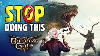 15 Mistakes You Make in Baldur's Gate 3 (Beginner's Guide) 🛑