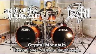 Death - Crystal Mountain (Drum Playthrough & Full Band Cover)