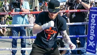 George Groves SHADOW BOXING Workout vs Fedor Chudinov