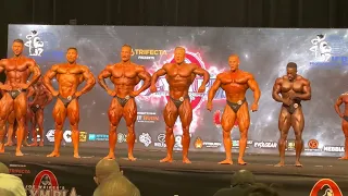 2022 Mr Olympia CLASSIC PHYSIQUE Prejudging - First Callout