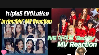 KPOP Marathon IVE, & tripleS MVS Reaction |The concepts are insane !!!