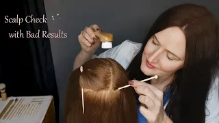 ASMR Scalp Check with Bad Results & Totally New Medical Instruments (Whispered)