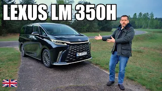 Lexus LM 350h AWD - Bougie Toyota Sienna (ENG) - Test Drive and Review