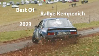Best Of Rallye Kempenich 2023 [Mistakes, Mud and Drifts]