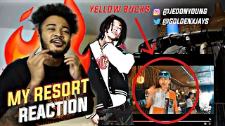 ¥ellow Bucks - “My Resort” [Official Video] | GOLDENJAYS REACTION ! [海外の反応 ]