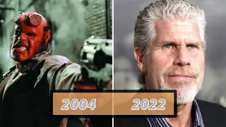 Hellboy 2004 Cast then and now 2022