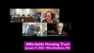 Affordable Housing Trust  - January 9, 2023