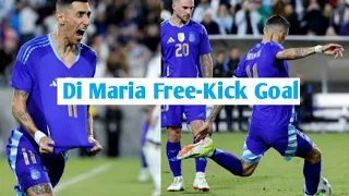 Di Maria Free-Kick🔥🔥 Goal⚽⚽ 2024Argentina vs Costa Rica 3-1 All Goals & Highlight  |