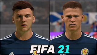 FIFA 21 | ALL SCOTLAND PLAYERS REAL FACES
