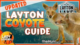 BEST SPOTS For Coyotes in Layton Lakes 2021/22! - Call of the Wild