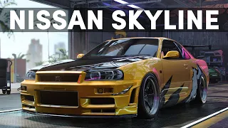 NFS Heat - Most Iconic Nissan Skyline GT-R V-Spec Cars