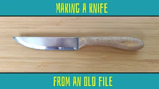 Making a Knife from an old File