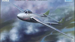 Trumpeter 1/48 Dh 100 Vampire FB.5 - Kit Review