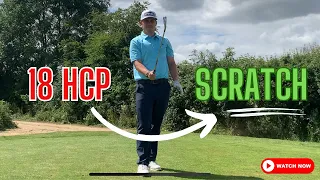 I went from 18 Handicap to a SCRATCH GOLFER..... In 1 Year! Here's how...