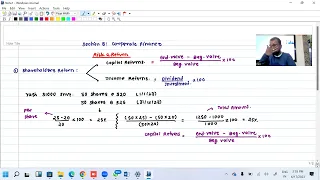 PeIX CMA US || Weekend Batch for Professionals || Section B - Corporate Finance - Part 2