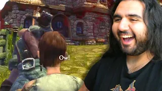 Esfand Can't Stop Punching NPCs | FABLE Subathon Playthrough!