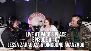 Dingdong Avanzado & Jessa Zaragoza EPISODE # 107 The Paco Arespaccohaga Podcast