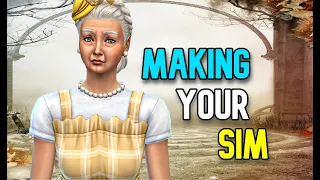 Making a Little Old Lady with the Cottage Living Pack | Sims 4 CAS #Shorts #Vote NOCC