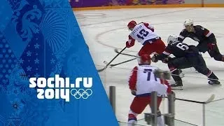 Ice Hockey - Men's Group A - USA v Russia | Sochi 2014 Winter Olympics