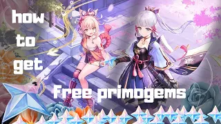 ★How to get free primogems★ | GENSHIN IMPACT