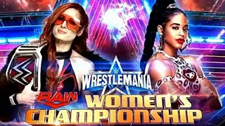 Bianca Belair vs Becky Lynch : Wrestlemania 38 - Raw Women's Championship Match