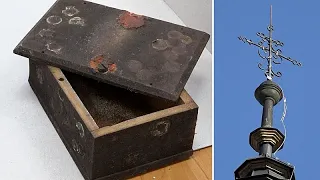 188-year-old time capsule box found in Slovakian church tower: But what's inside?