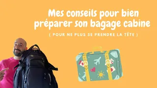 Préparer correctement son #bagage cabine en 3 étapes. #tutorial