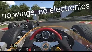 Insane to drive - Lotus 49 at Nordschleife - iRacing VR