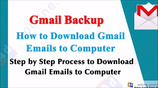 🆕Email Backup Gmail ▶ How to backup Gmail Emails to Computer