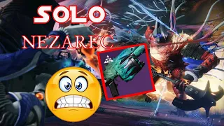 Solo Nezarec w/ Koraxis on Void Warlock | Season of the Wish | Into The Light (Destiny 2)