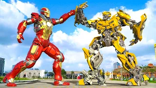 Transformers: Rise Of The Beasts #2024 - Iron Man vs Bumblebee Final Fight | VFX COMOSIX [HD]