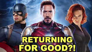 BREAKING! Iron Man, Captain America & Black Widow RETURNING TO MCU In NEW Universe?!