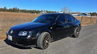 The TDI Jetta Gets A New Set Of Wheels And Tires!