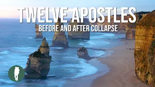 Great Ocean Road, 12 Apostles, Before and After Collapse