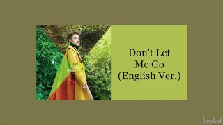 【CC Lyrics】LAY Zhang - Don't Let Me Go