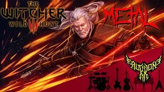 The Witcher 3: Wild Hunt - Blood On The Cobblestones 【Intense Symphonic Metal Cover】