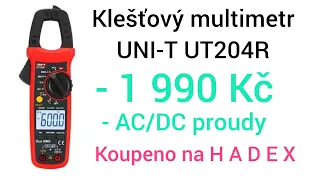 Klešťový multimetr UNI-T UT204R
