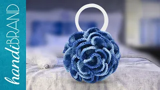 Crochet Bag Flower/ Flower Stitch | handiBRAND