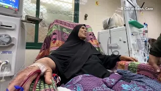 Palestinian woman speaks of her struggle to access dialysis | REUTERS