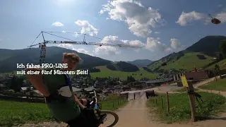 Österreich 2023 | Tag 1 | Willy das erste mal im Bikepark