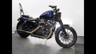 Harley Davidson XLN 883 Iron with 1200cc engine conversion