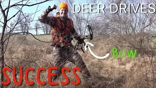 DEER DRIVES with a BOW! Dropped One in its Tracks + HUGE GIVEAWAY!!