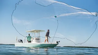 Amazing Satisfying Cast Net Fishing Video Catch Big Fish, Traditional Net Catch Fishing in The River